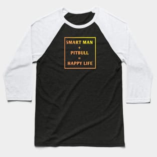 Pitbull Lover Baseball T-Shirt